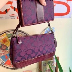 Shoulder Purple Plum  Bag